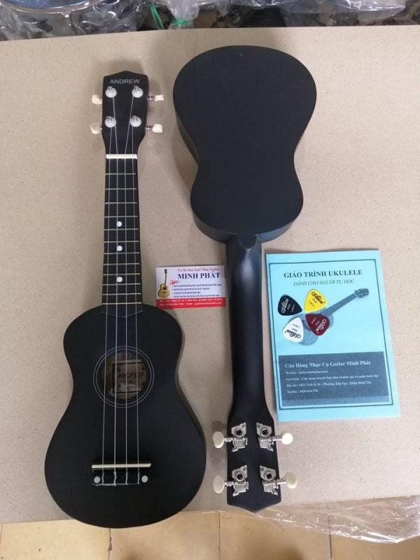 đàn ukulele màu đen giá rẻ tại nhạc cụ quận bình tân