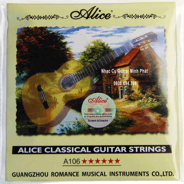 Dây Đàn Guitar Classic Alice A106