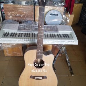 Đàn Guitar Acoustic Gỗ Điệp Dáng Khuyết D