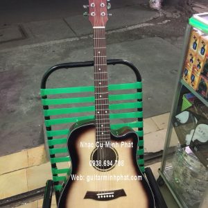 Đàn Guitar Gỗ Điệp Kỹ Khuyết Dáng A