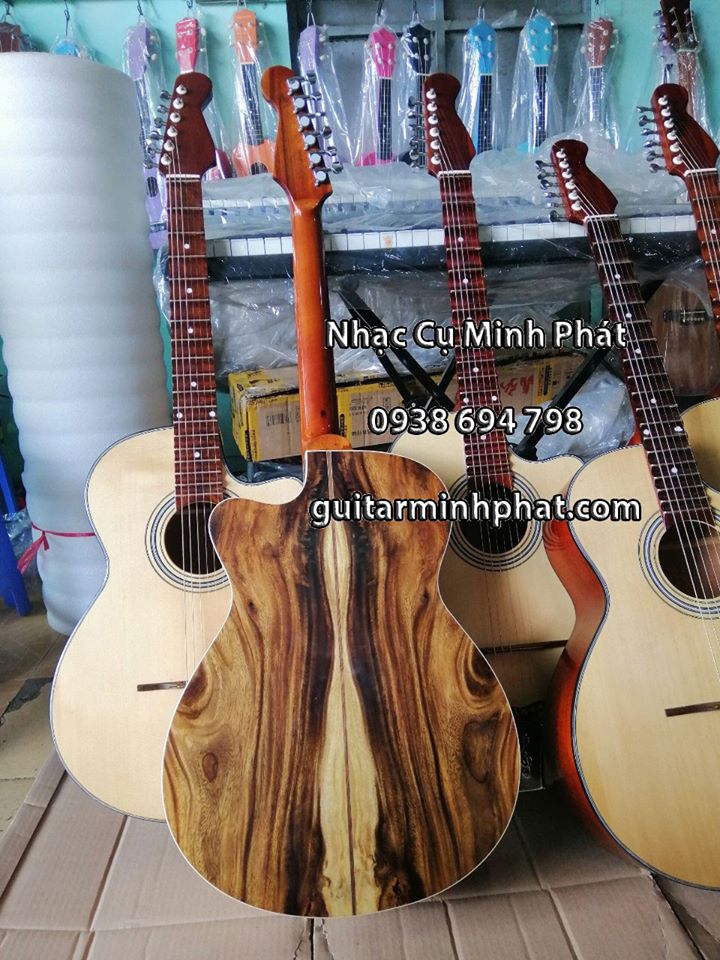 Mẫu đàn guitar phím lõm gồ điệp kỹ - liên hệ 0938 694 798 - Xem đàn tại cửa hàng