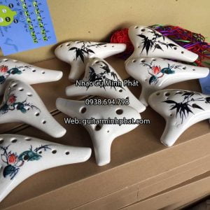 Cửa hàng bán kèn ocarina 12 lỗ sứ rạn cao cấp tại tphcm - nhạc cụ minh phát