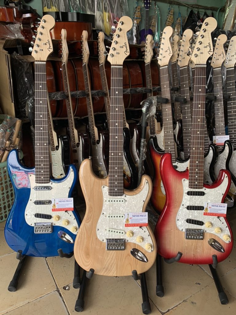 Cửa hàng chuyên đàn guitar điện Fender giá rẻ chất lượng ship toàn quốc