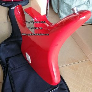 Cửa hàng bán đàn guitar điện phím lõm tesco màu đỏ đẹp chất lượng tại tphcm