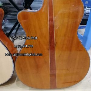 Đàn guitar acoustic gỗ poplar vát hông