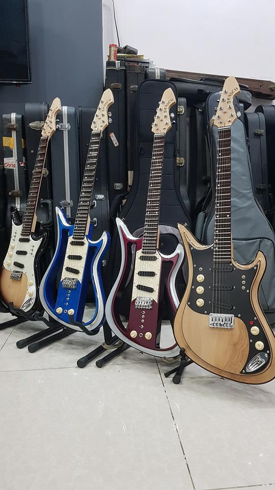 Cửa hàng bán đàn guitar điện, guitar điện phím lõm tại gò vấp tphcm