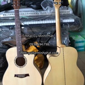 Đàn guitar acoustic gỗ maple giá rẻ tại cửa hàng nhạc cụ Minh Phát tphcm