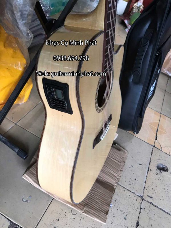Đàn guitar acoustic gỗ maple giá rẻ tại cửa hàng nhạc cụ Minh Phát tphcm