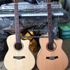 Đàn guitar acoustic gỗ maple giá rẻ tại cửa hàng nhạc cụ Minh Phát tphcm