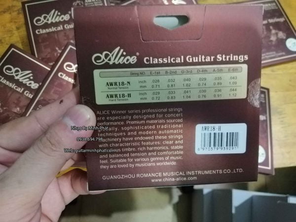 Dây đàn guitar Classic ( dây nilon) - AWR-18