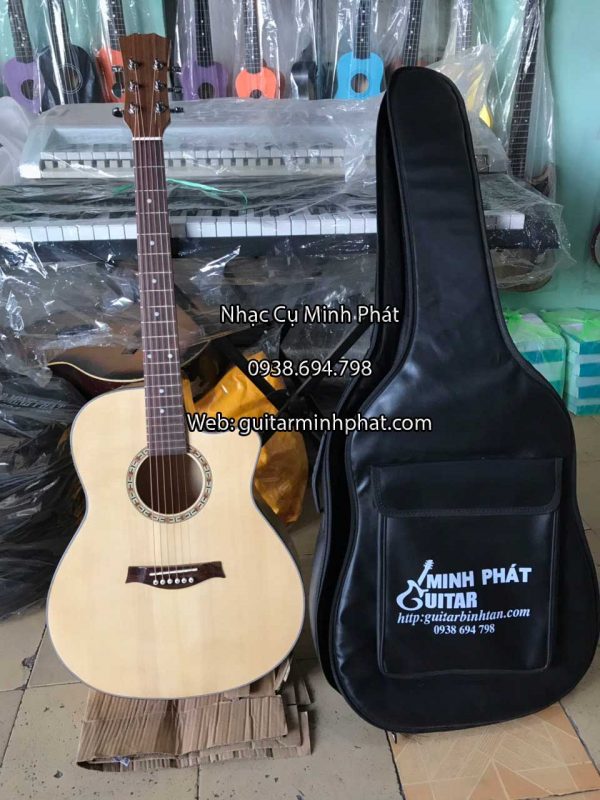 Đàn guitar acoustic gỗ maple giá rẻ tại cửa hàng nhạc cụ Minh Phát tphcm