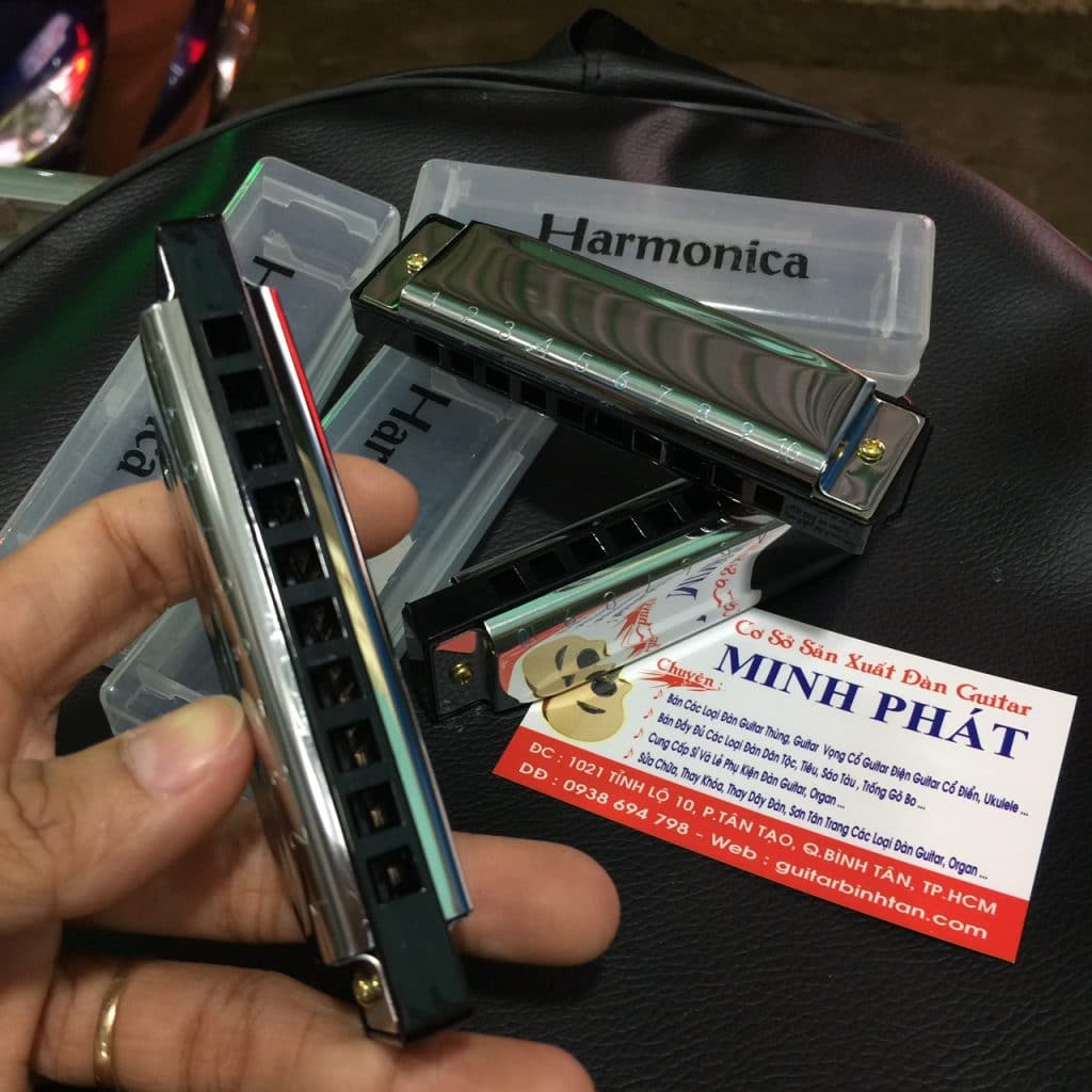 kèn harmonica diatonic 10 lỗ giá rẻ tphcm