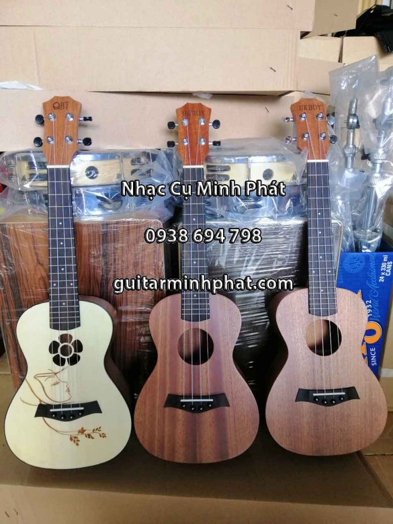 Dòng đàn ukulele size 2 (concert) giá rẻ - Ukulele Minh Phát