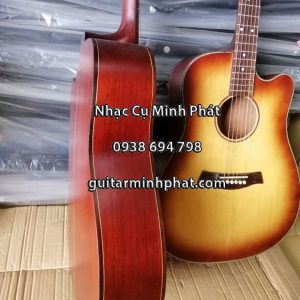 Guitar Acoustic Hồng Đào DHD23A - Nhạc Cụ Minh Phát