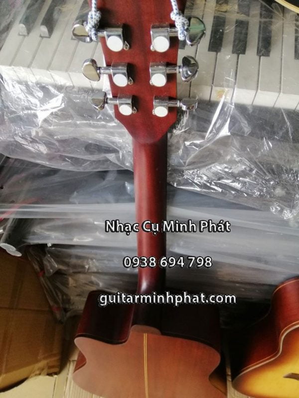 Guitar Acoustic Hồng Đào DHD23A - Nhạc Cụ Minh Phát