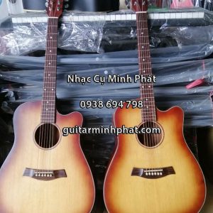 Guitar Acoustic Hồng Đào DHD23A - Nhạc Cụ Minh Phát