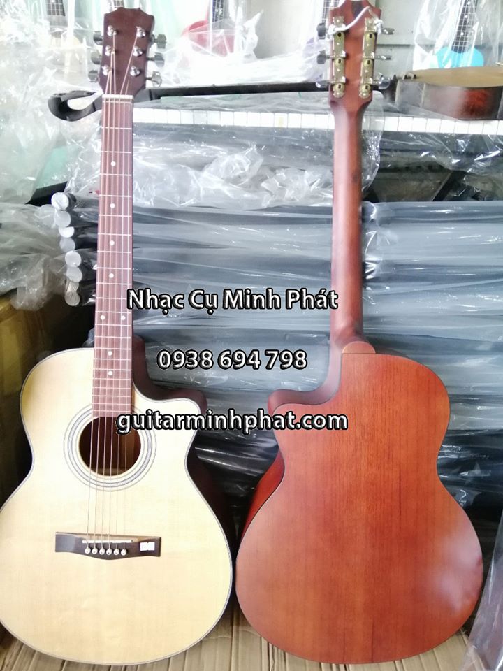 Guitar Acoustic HD10A Gỗ Hồng Đào - Nhạc Cụ Minh Phát - liên hệ 0938 694 798 để được tư vấn và xem đàn tại cửa hàng