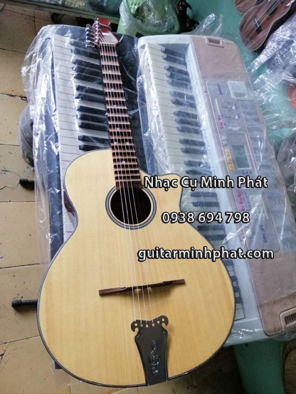 Cửa hàng bán đàn guitar thùng vọng cổ phím lõm gỗ thông chất lượng cho người mới tập chơi - liên hệ 0938 694 798