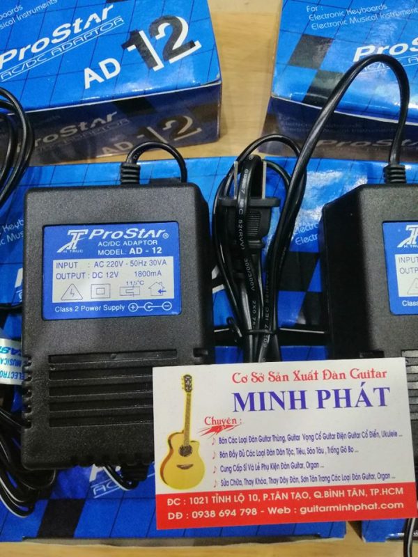 Nhạc Cụ Minh Phát chuyên bán adapter đàn organ casio chính hãng chất lượng cao với mức giá cực ưu đãi
