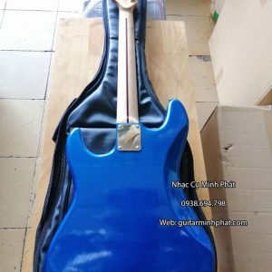 Mẫu đàn guitar điện fender phím lõm chơi cổ nhạc tân cổ màu xanh dương giá rẻ chất lượng uy tín tại tphcm