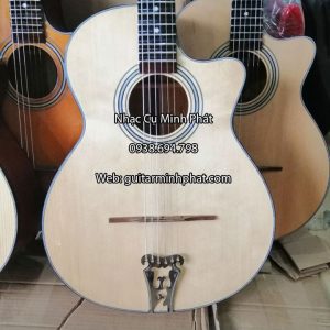 Bán Đàn Guitar Phím Lõm - Guitar Cổ Thùng 21 Phím Full Gỗ Giá Rẻ