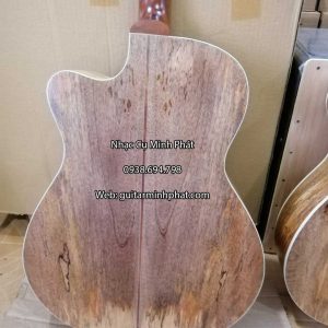 Đàn guitar phím lõm gỗ tràm, cần liền nguyên khối giá rẻ tại tphcm -nhạc cụ minh phát