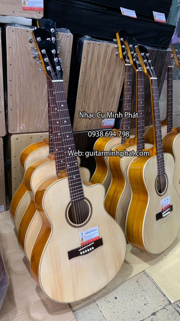 Cung cấp đầy đủ các mẫu đàn guitar Acoustic gỗ KOA chất lượng tại TPHCM