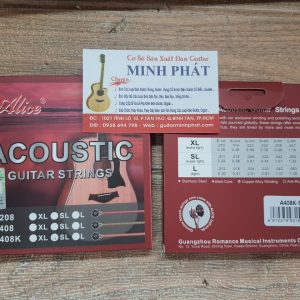 Dây Đàn Guitar Acoustic Alice A408K Chính Hãng