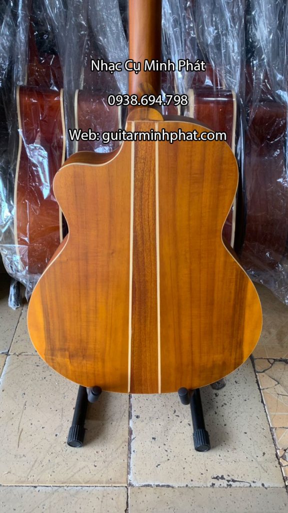 Mẫu guitar Acoustic gỗ KOA nguyên tấm cho âm thanh chất lượng
