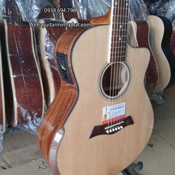 Đàn Guitar Acoustic Gỗ Điệp EQ Metb12 - Giá Tại Xưởng