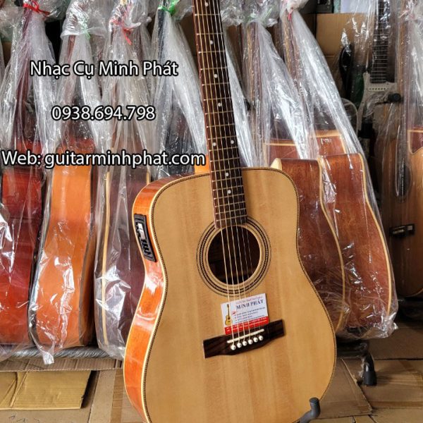 Đàn Guitar Acoustic Gỗ Hồng Đào Kỹ Dáng D Full EQ MetB12 Chính Hãng