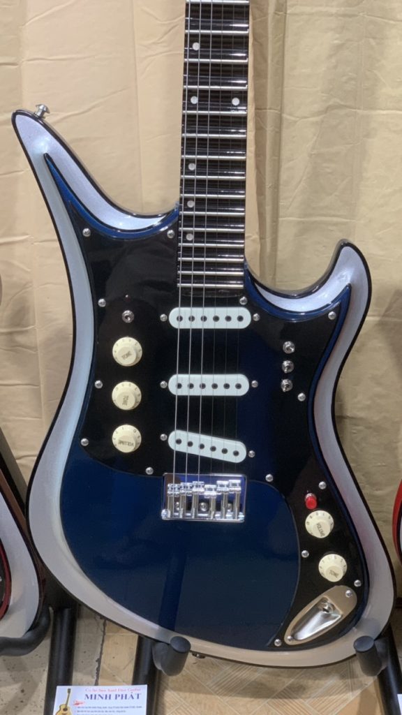 Đàn guitar điện phím lõm Teisco MP-DVC3 chính hãng tại cửa hàng nhạc cụ Minh Phát)