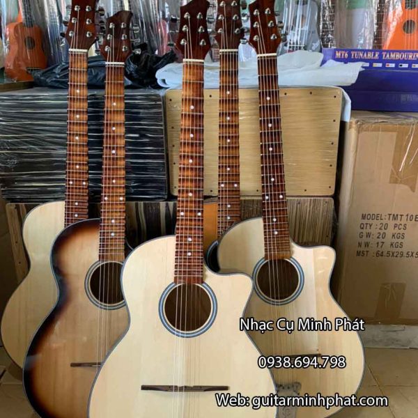 Đàn Guitar Phím Lõm Top Thông Nguyên Tấm MP-VC1