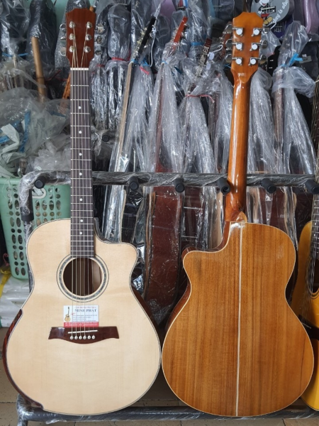 Đàn Guitar Acoustic Gỗ KOA Có Vát Bavel MP-A09