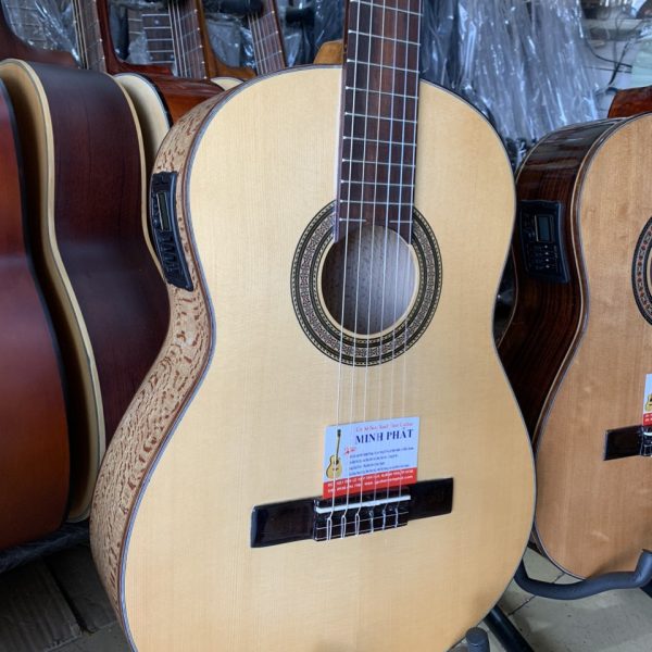 Đàn Guitar Classic Gỗ Sồi Kỹ EQ MetB12 Chính Hãng