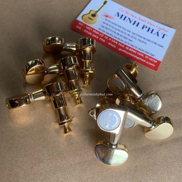 Khóa Đàn Guitar Acoustic Derjung Chính Hãng - Mượt Mà & Bền Bỉ