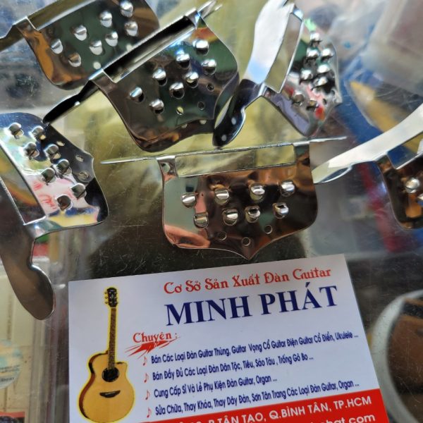 Phụ kiện đàn mandolin, khóa , ngựa gỗ, lược đàn, móc giữ dây