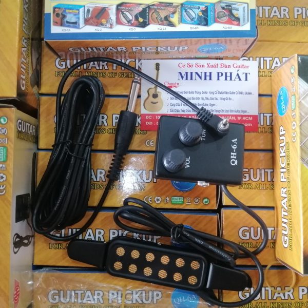 Pickup Guitar QH-6A Chính Hãng – Lắp Đặt Nhanh, Không Khoét Thùng