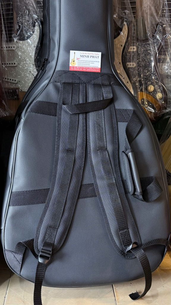 Bao đàn guitar 5 lớp 8 Bao Đàn Guitar Dày 5 Lớp Chống Sốc Cao Cấp Bằng Simily