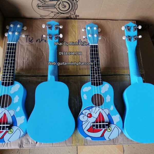 Đàn ukulele soprano hình doremon