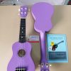Đàn ukulele soprano màu tím 2 dan ukulele mau tim