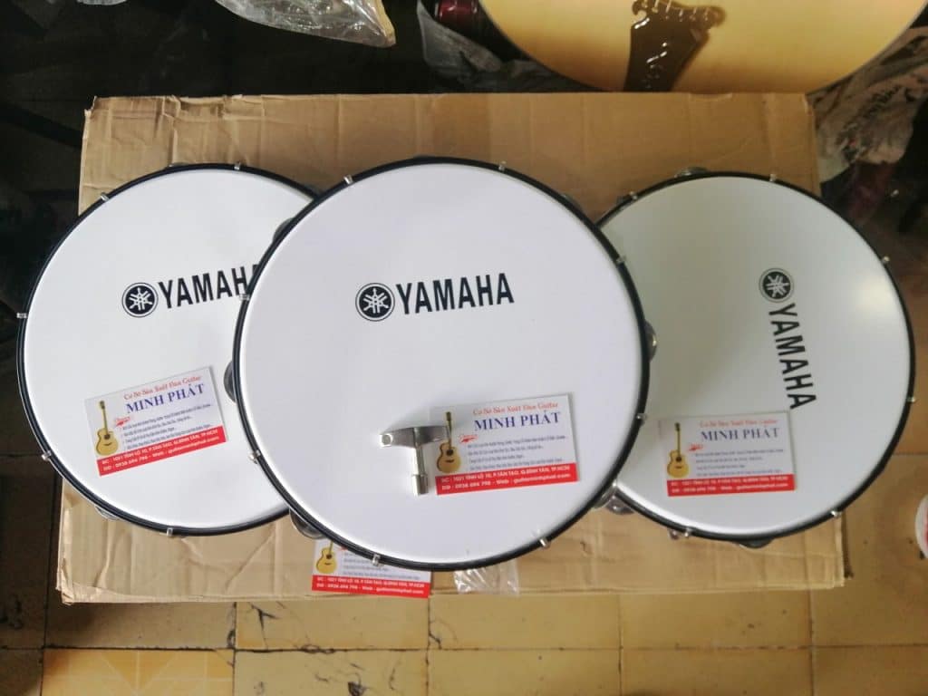 Trống Lắc Tay Gõ Bo Tambourine Yamaha Nhập Khẩu 10 Trống Lắc Tay – Lục Lạc Gõ Bo Tambourine Yamaha Nhập Khẩu Chính Hãng Cao Cấp