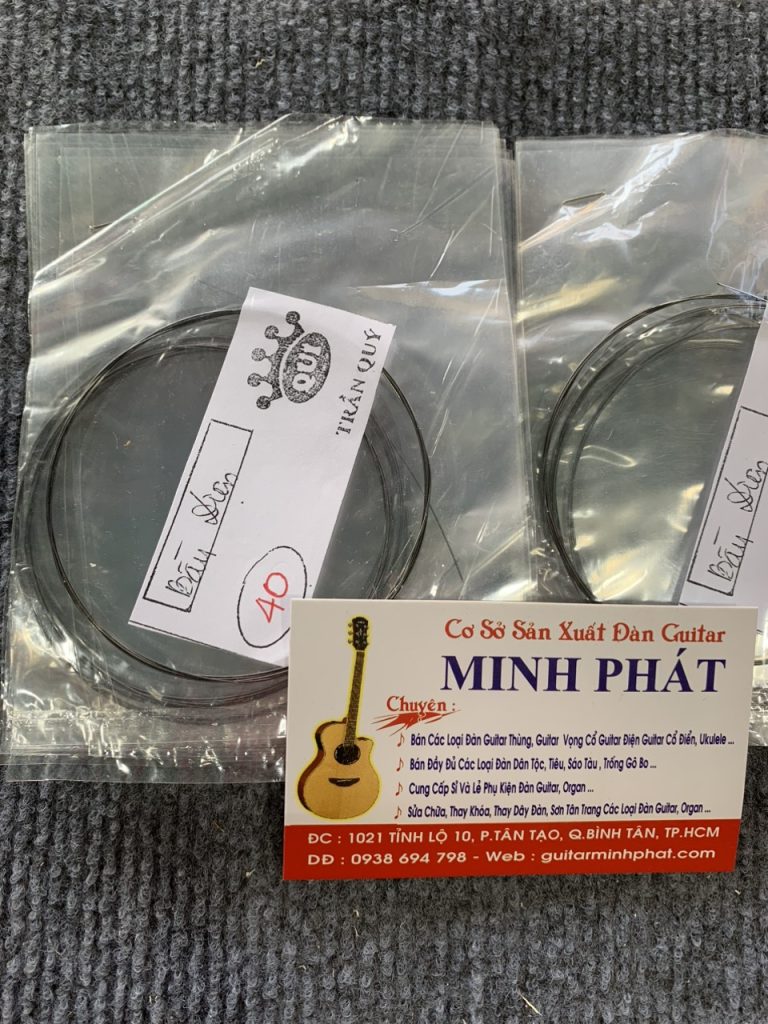 Phụ Kiện Đàn Bầu Điện 5 Dây đàn bầu: Dây kim loại chuyên dụng cho âm thanh vang, sáng, chịu lực căng tốt và hạn chế tối đa tình trạng gỉ sét.