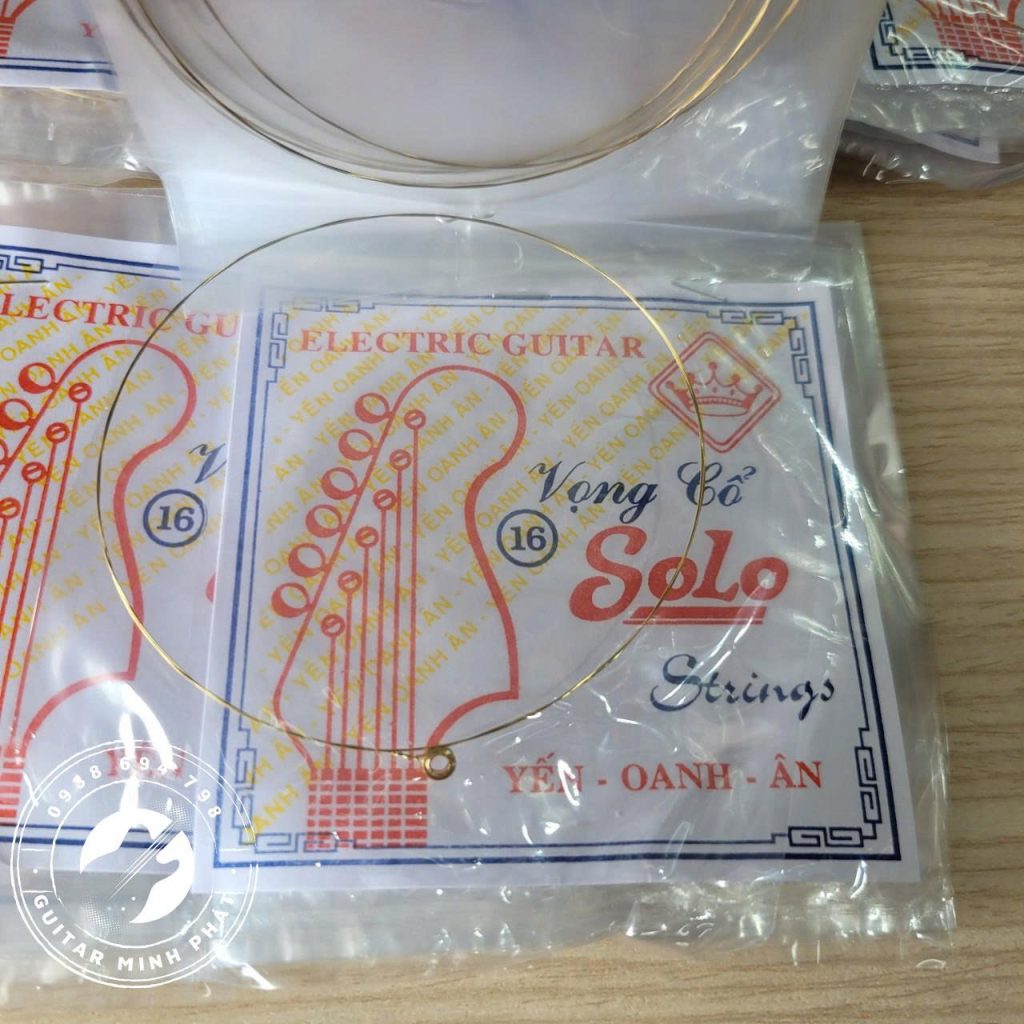 Dây đàn guitar điện vọng cổ phím lõm Yến Oanh ( dây 16 - Dây 1)