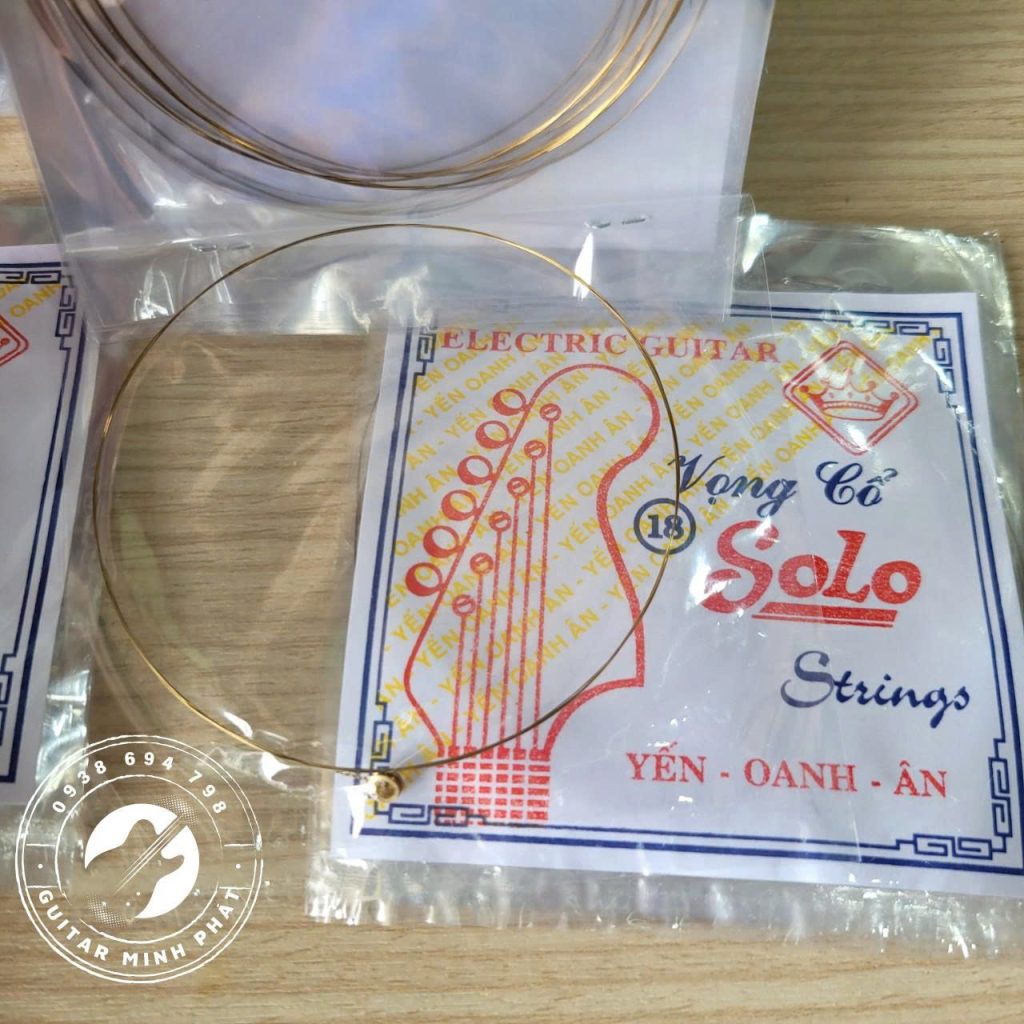 Dây đàn guitar điện vọng cổ phím lõm Yến Oanh ( dây 18 - Dây 2)