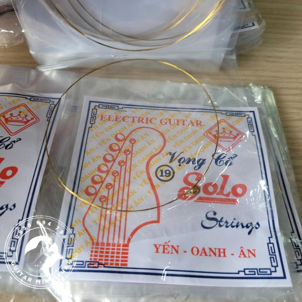 Dây đàn guitar điện vọng cổ phím lõm Yến Oanh ( dây 19 - Dây 2)