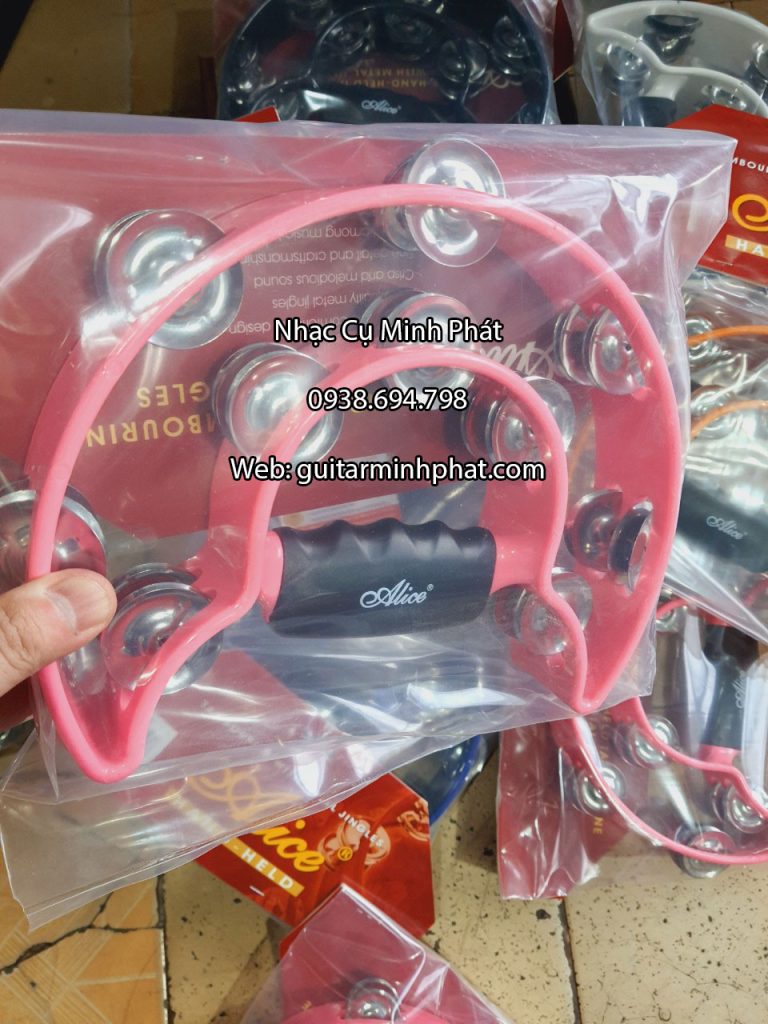 Địa Chỉ Mua Tambourine Nhựa Alice Uy Tín Tại TPHCM