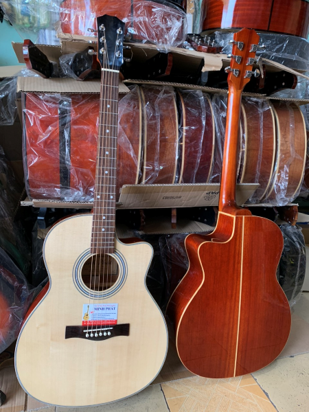 Đàn Guitar Acoustic Gỗ Hồng Đào Trung Kỹ MP-A03