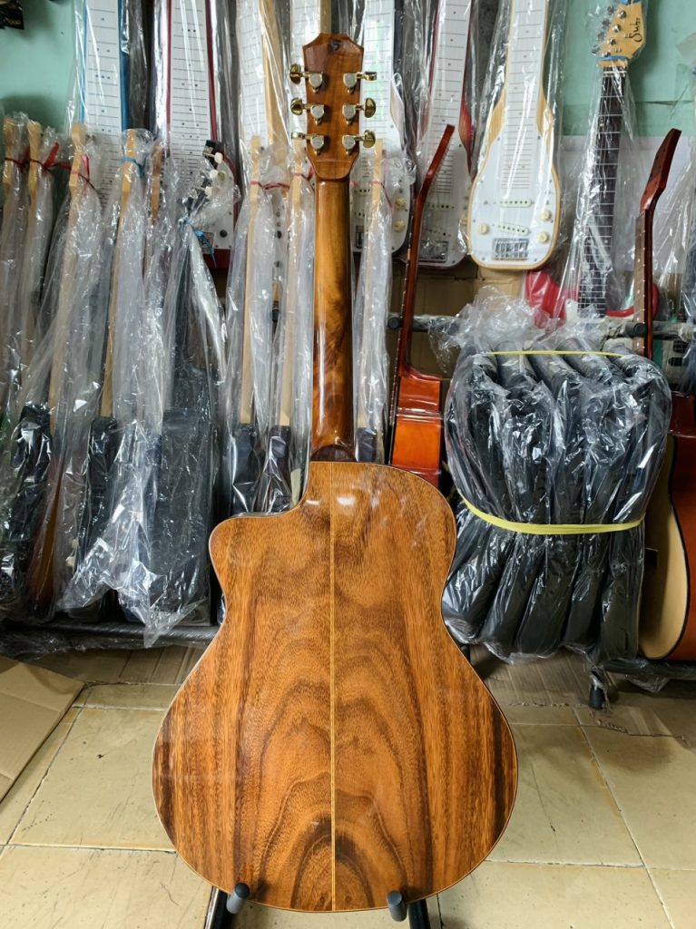 Đàn Guitar Acoustic Gỗ Điệp Full kết hợp EQ Metb12 chính hãng