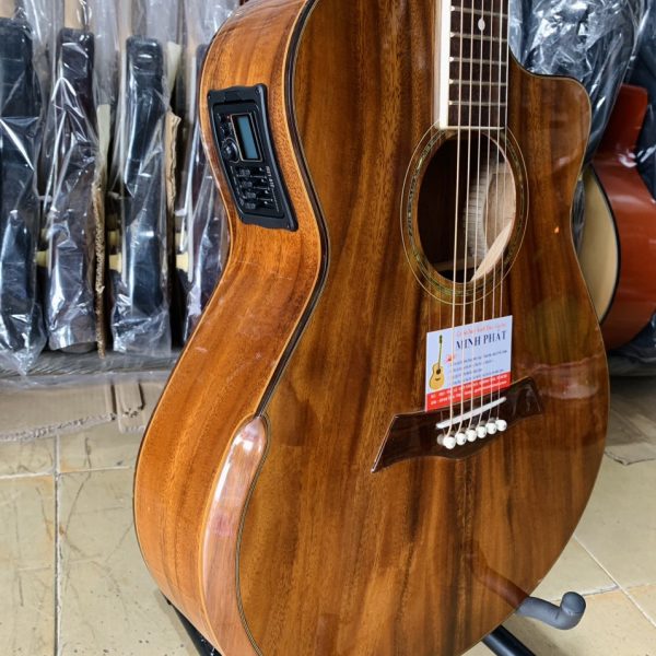 Đàn Guitar Acoustic Gỗ Điệp Full + EQ Metb12 Chính Hãng